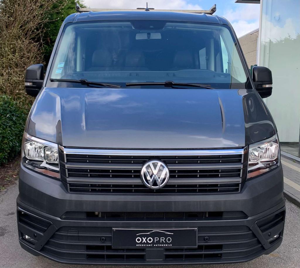 Volkswagen Crafter DOUBLE CABINE 6 PLACES / 2.0TDI 140CV /19, Autos, Camionnettes & Utilitaires, Argent ou Gris, Entreprise, 5 portes
