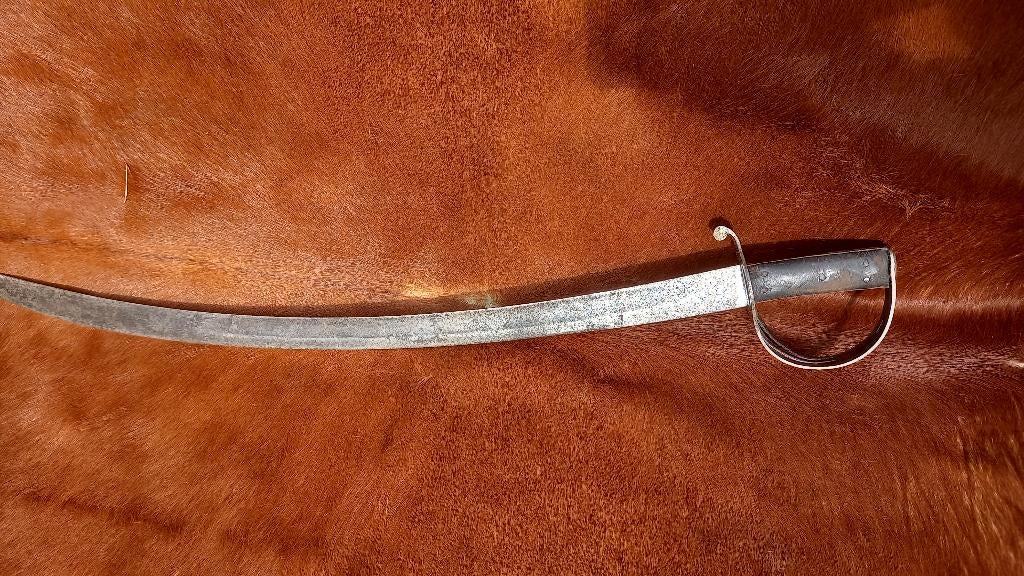 Coutelas bleu marine rare Mole & Sons Birmingham, Collections, Enlèvement ou Envoi, Marine, Épée ou sabre