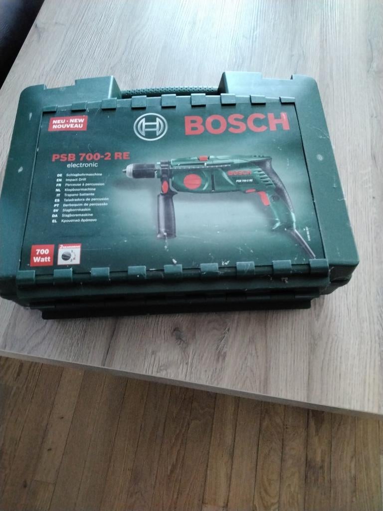 Klopboormachine BOSCH, Ophalen