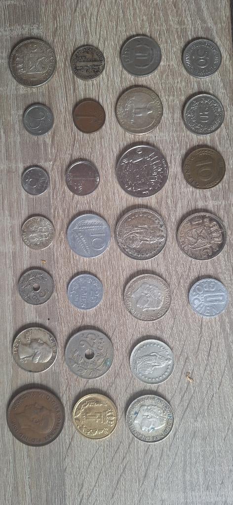 Lot de 20+ monnaies anciennes (1904-1964) - Riche en ARGENT, Timbres & Monnaies, Enlèvement, Argent, Série, Argent