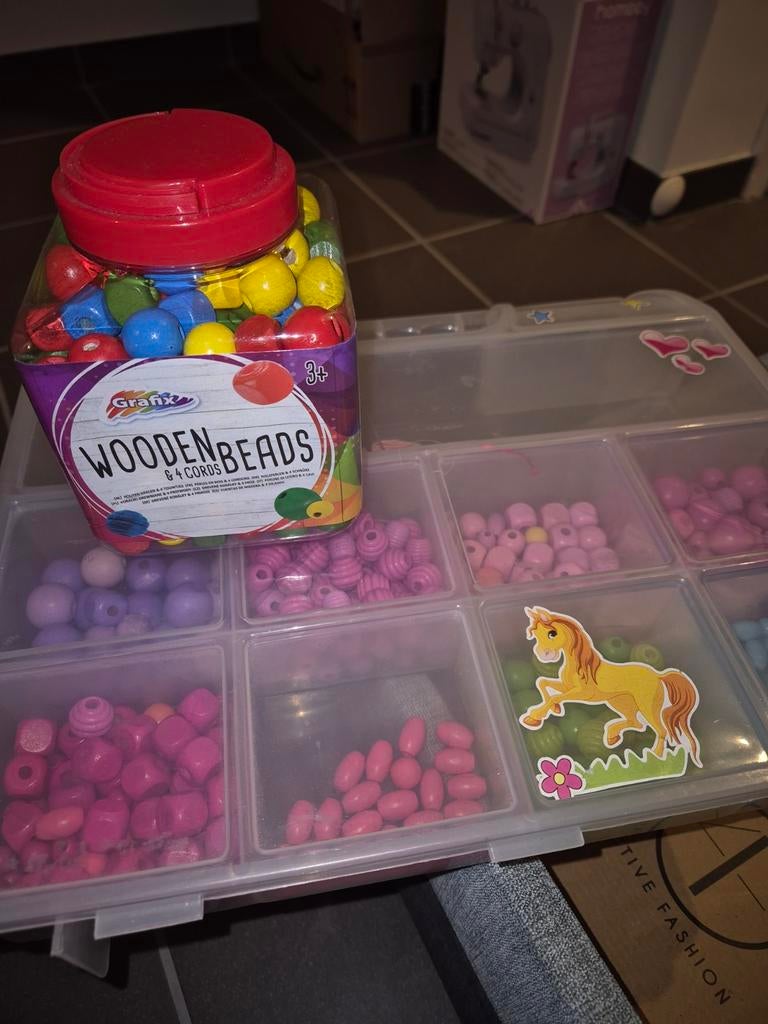 Valisette perle plus boite grosse perle, Enlèvement