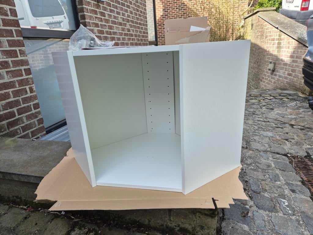 IKEA Meuble de coin neuf blanc, en 60 cm., Enlèvement, Neuf