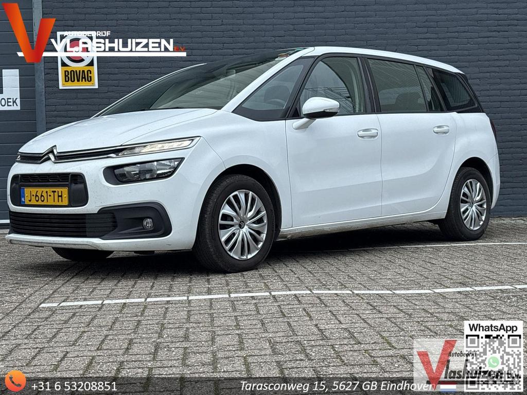 Citroen Grand C4 Picasso / SpaceTourer 1.2 PureTech Live | €, Auto's, Citroën, Monovolume, Wit, Handgeschakeld, 141 g/km