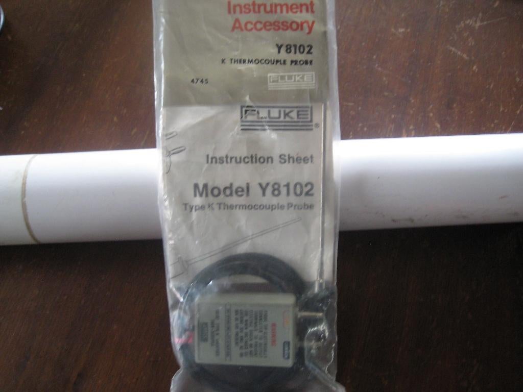 Sonde de température Fluke - Y8102, Bricolage & Construction, Instruments de mesure, Enlèvement ou Envoi, Température