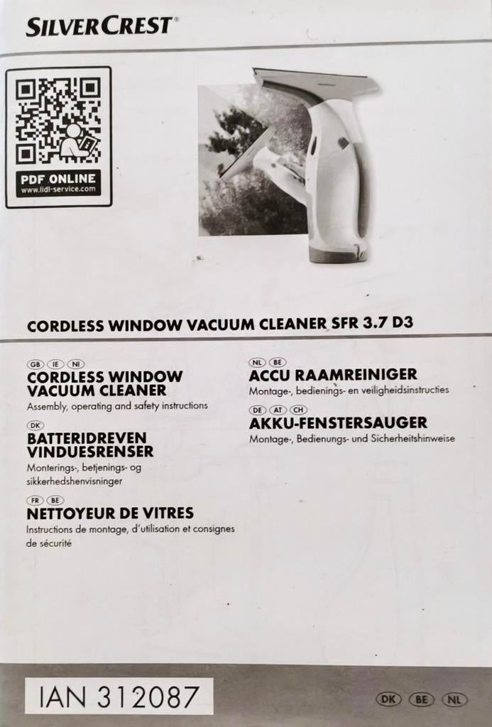 Silvercrest Raamreiniger, Huis en Inrichting, Ophalen