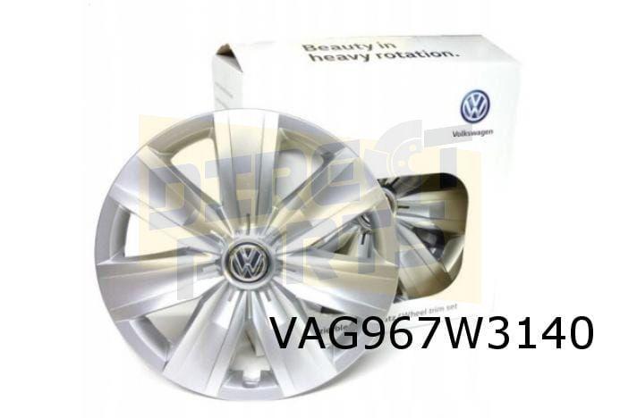 Volkswagen Wieldoppen set (4x) 16'' inch Origineel! 2GA07145, Auto diversen, Wieldoppen, -, Verzenden, -, Nieuw