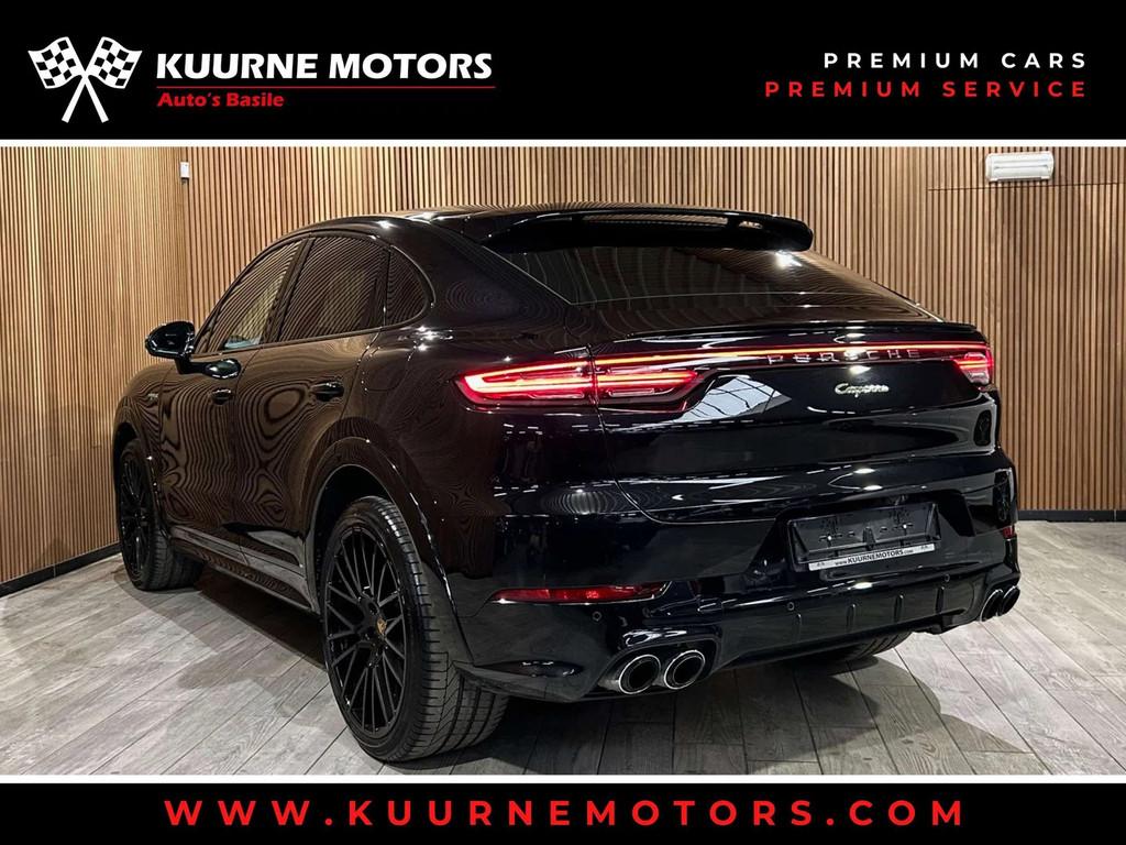 Porsche Cayenne E-Hybrid Coupé SportDesign Alu22"/Pano/Chro, Auto's, Porsche, Automaat, Cayenne, Gebruikt, 2995 cc