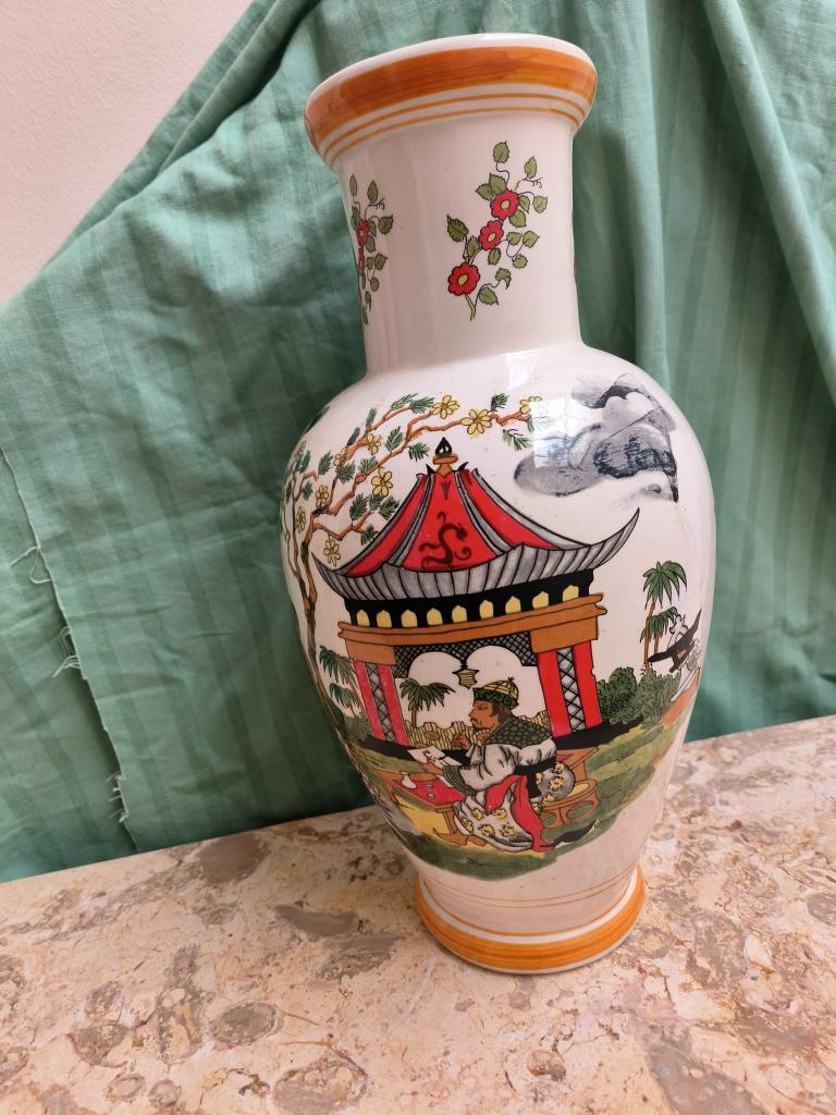 Chineze vaas 35 cm hoog, Enlèvement