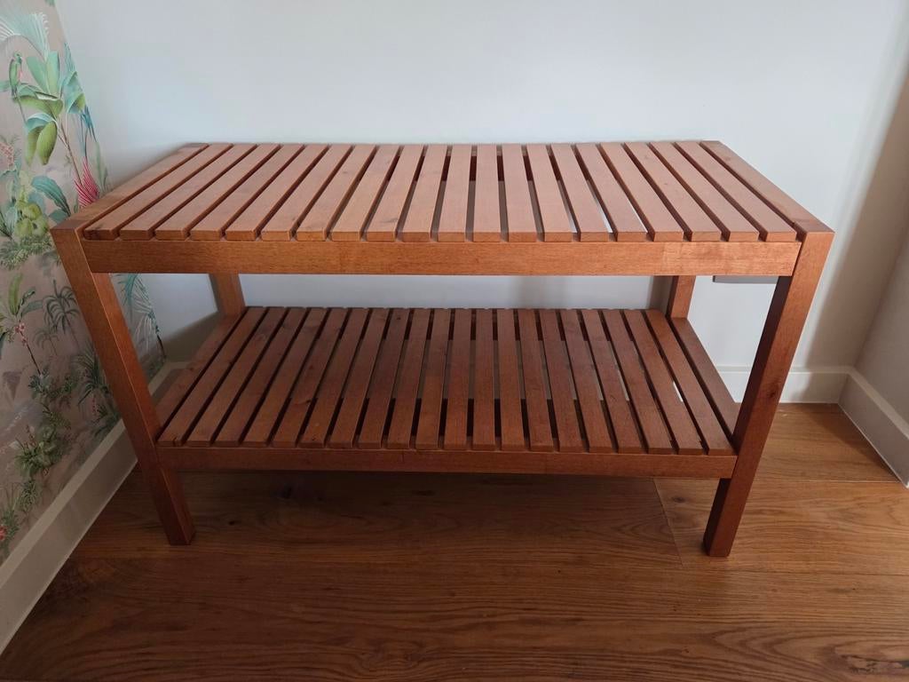 Badkamerrek/badkamerbank Ikea, 25 à 50 cm, Moins de 100 cm, Comme neuf, Enlèvement