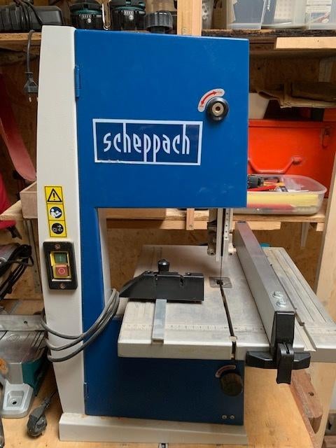 Scheppach lintzaag, Ophalen, Zo goed als nieuw, Lintzaag, Minder dan 600 watt