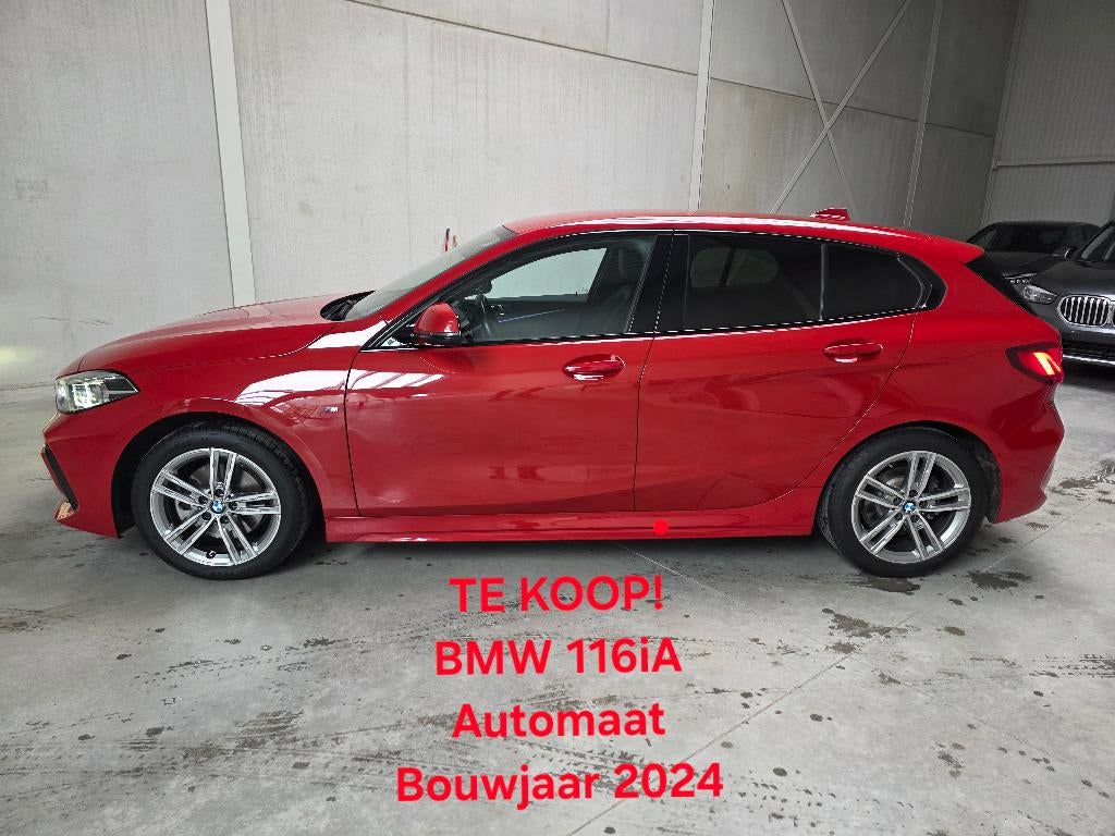 BMW 116iA BMW M Sports uitvoering - 1ste eigenaar - Automaat, Testrit aan huis, 0 kg, 5 deurs, 3 cilinders