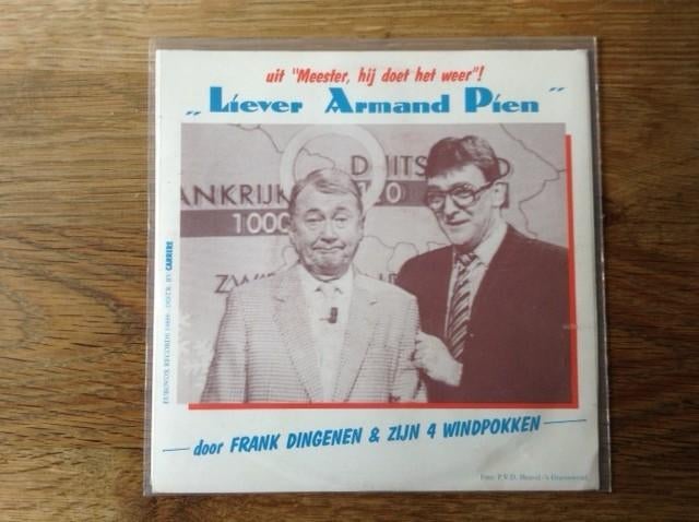 single frank dingenen & zijn 4 windpokken, Cd's en Dvd's, Vinyl Singles, Ophalen of Verzenden, 7 inch, Nederlandstalig, Single