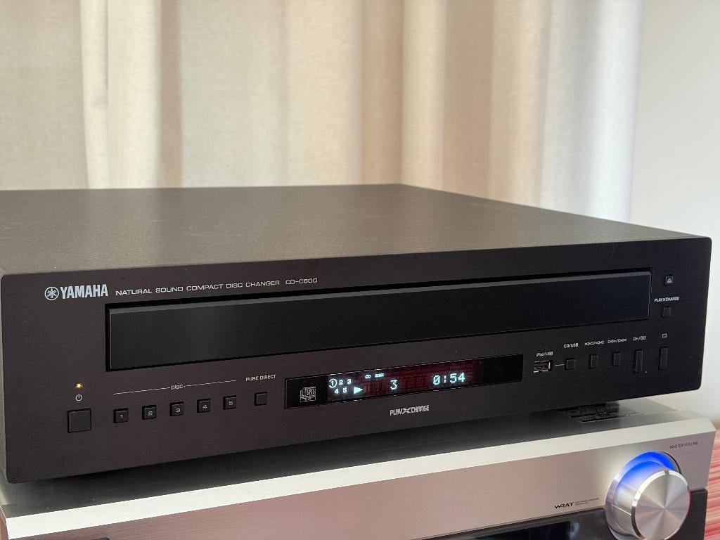 Yamaha CD-C600 – Changeur CD 5 disques – Excellent état, Enlèvement, Comme neuf