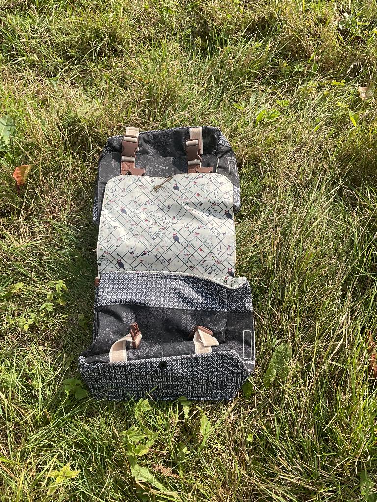 Dubbele fietstas, Vélos & Vélomoteurs, Accessoires vélo | Sacoches, Enlèvement