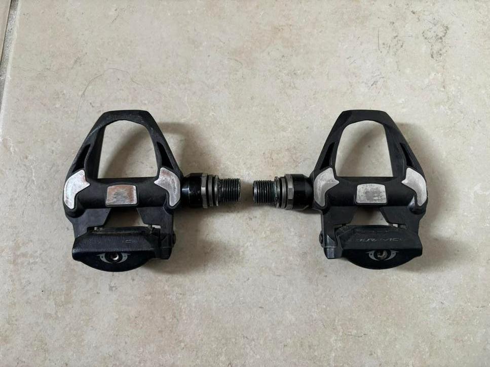 Shimano Dura Ace R9100 pedalen, Fietsen en Brommers, Fietsonderdelen, Ophalen of Verzenden, Zo goed als nieuw, Racefiets, Crankstel of Pedalen