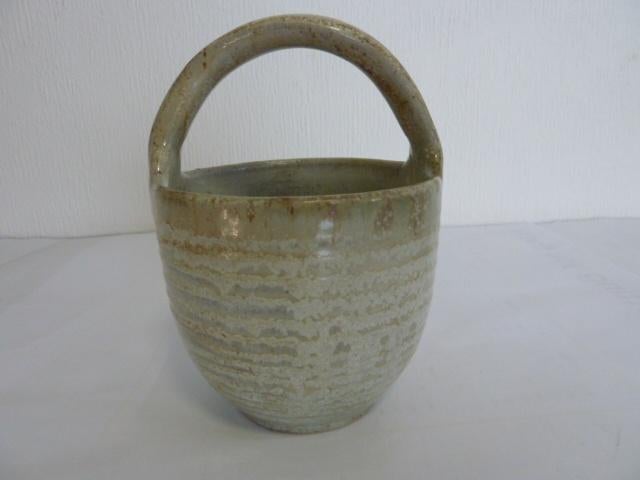 Keramiek/aardewerk mandje Guérin Roger 402B (Bouffioulx)14cm, Antiquités & Art, Enlèvement ou Envoi