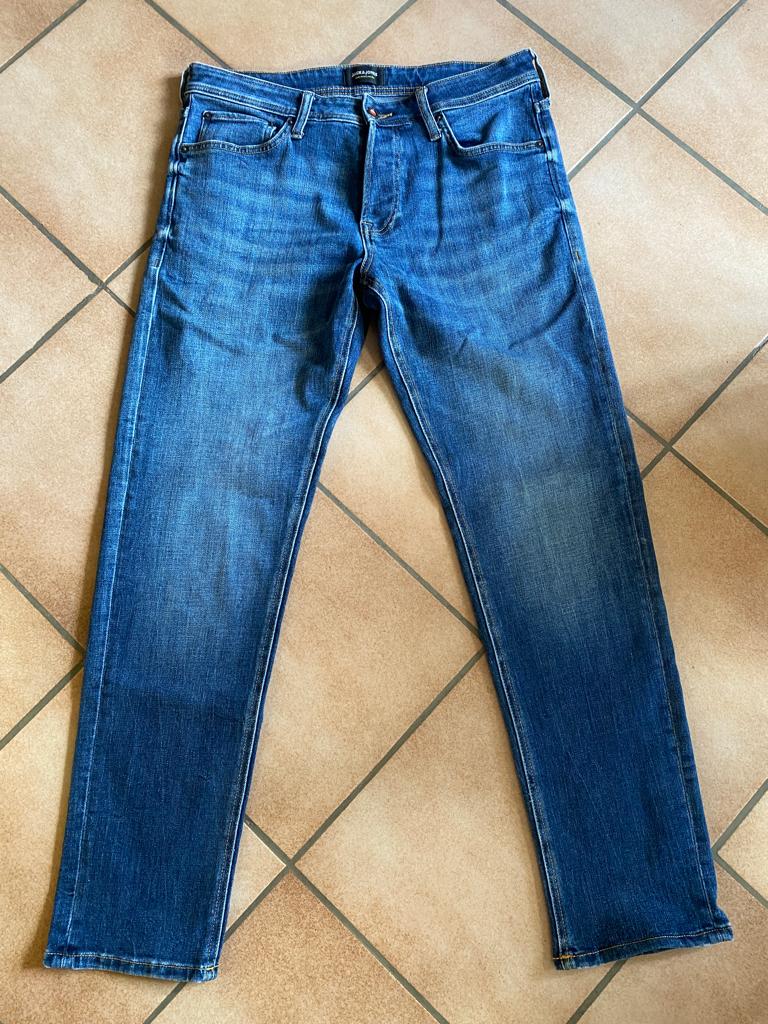 Jack&Jones jeans blauw W32 L34 Comfort Mike ZG st, Kleding | Heren, Spijkerbroeken en Jeans, Gedragen, W32 (confectie 46) of kleiner