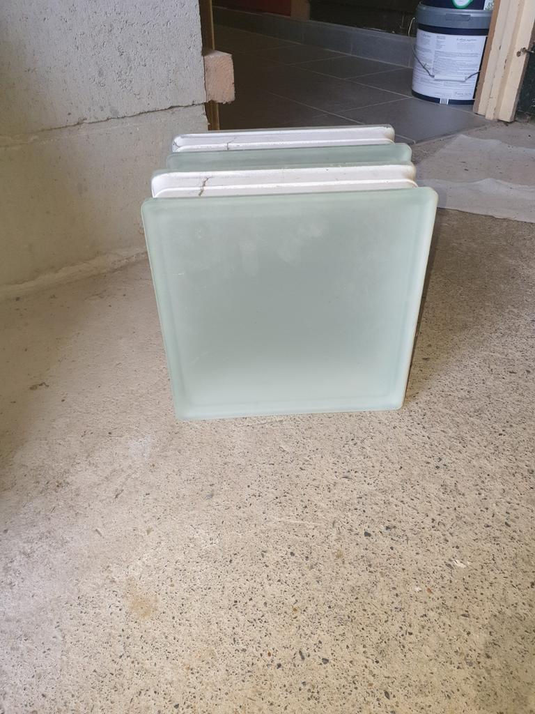 Briques de verre, Doe-het-zelf en Bouw, Tegels