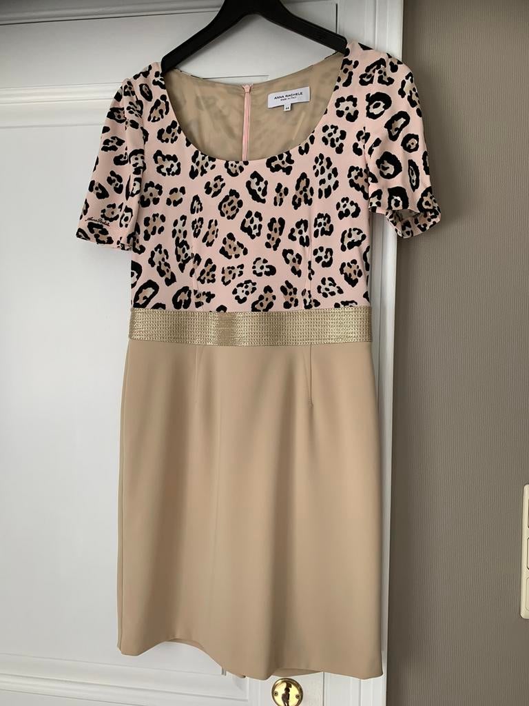 Elegante jurk kleedje Anna Rachelle 44 Italy, dure aankoop, Ophalen of Verzenden, Zo goed als nieuw