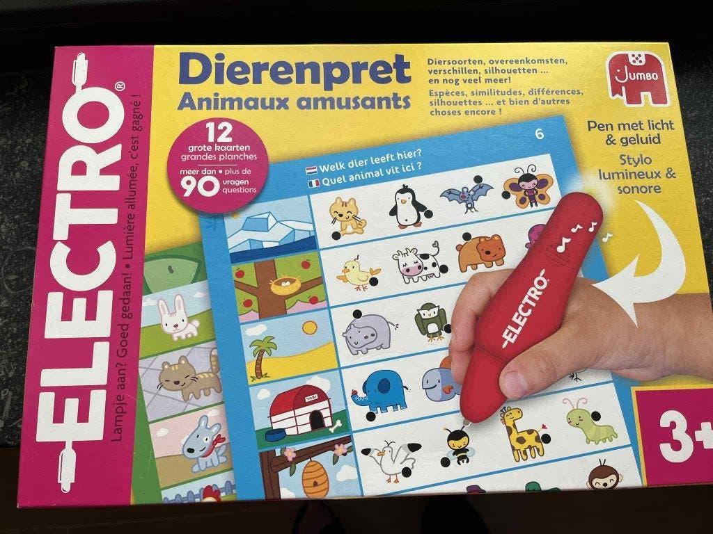 Electro dierenpret JUMBO, Kinderen en Baby's, Speelgoed | Educatief en Creatief, Ophalen, Gebruikt, Puzzelen, Met licht