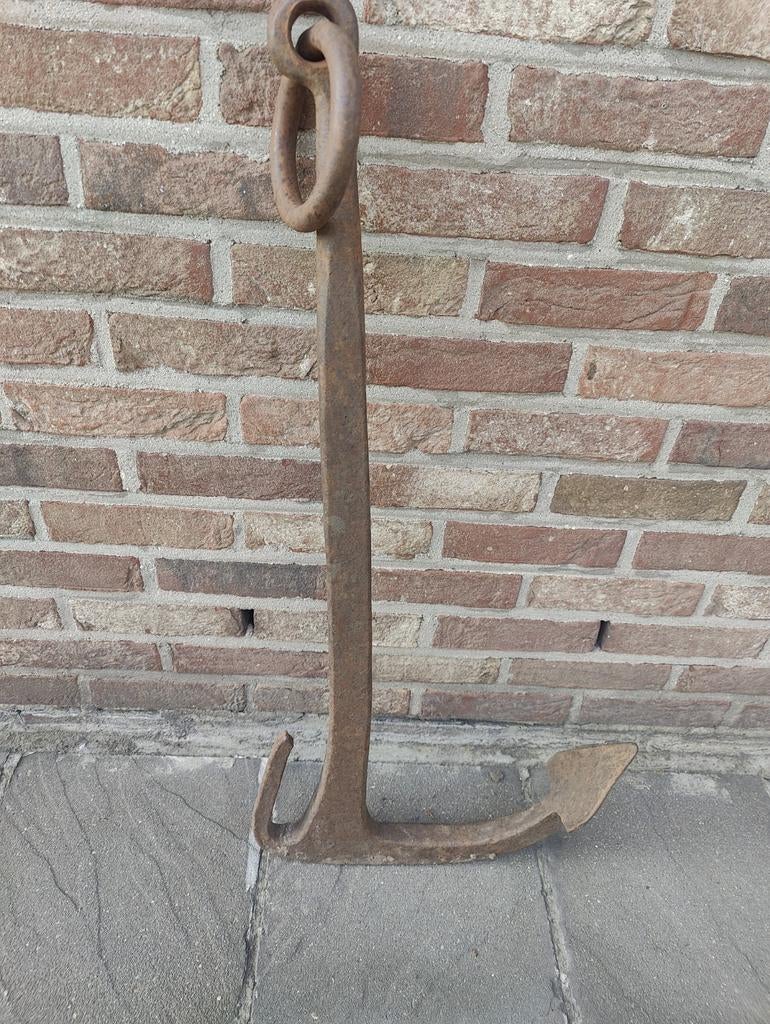 Een echte boot anker, Ophalen