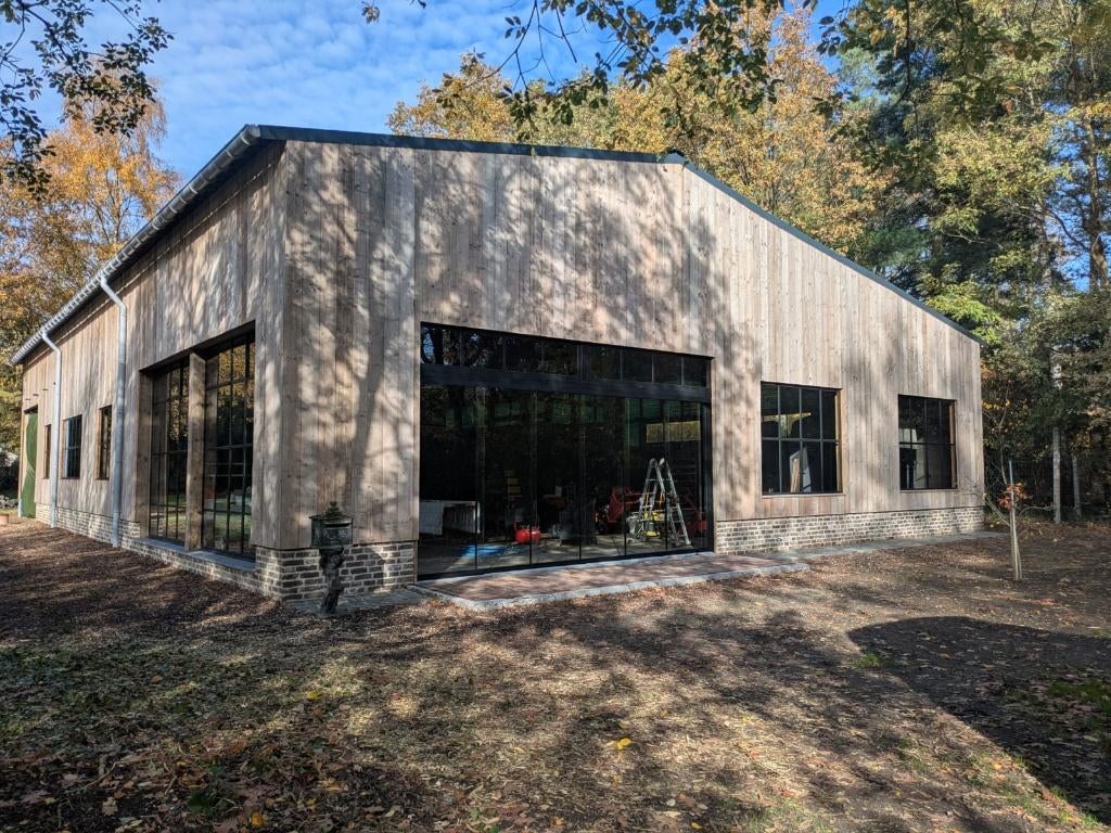 Echte steigerhout planken promo vanaf  2,4 euro lm, Doe-het-zelf en Bouw, Ophalen, Zo goed als nieuw, Steigerhout