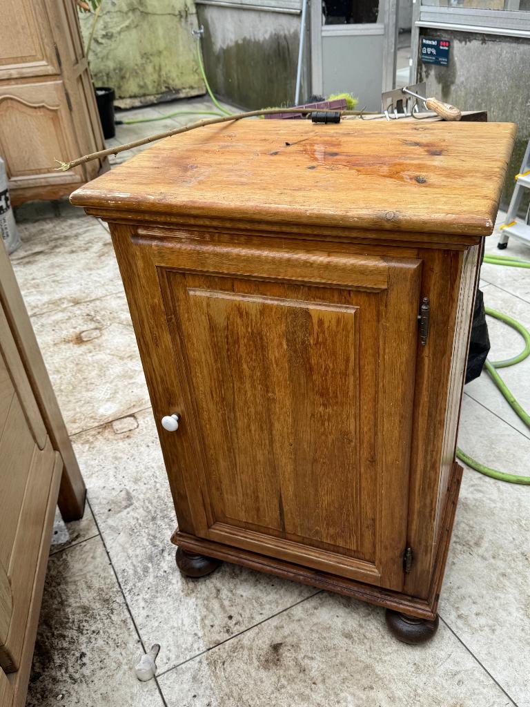 Houten kledingkast om weg te geven (lot 3 van de 3), Huis en Inrichting, Ophalen, Gebruikt