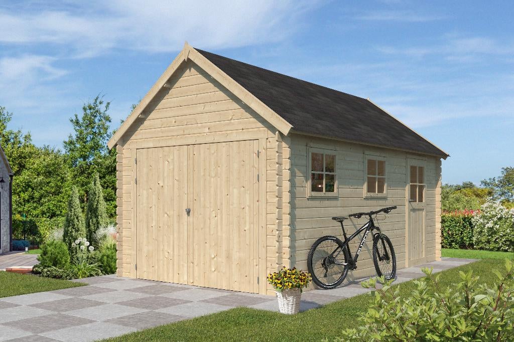 NIEUW Cottage houten garage 3611, Verzenden, Nieuw