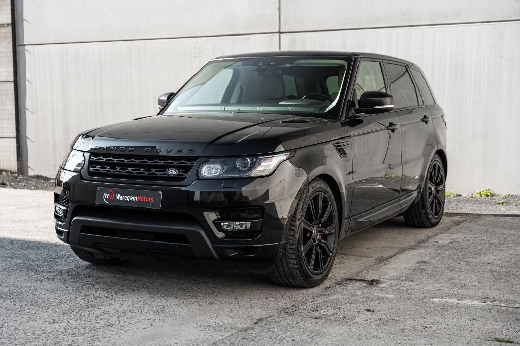 Range Rover Sport SDV6 HSE- Lichte Vracht - Trekhaak - Leder, Automaat, 2326 kg, Zwart, Leder