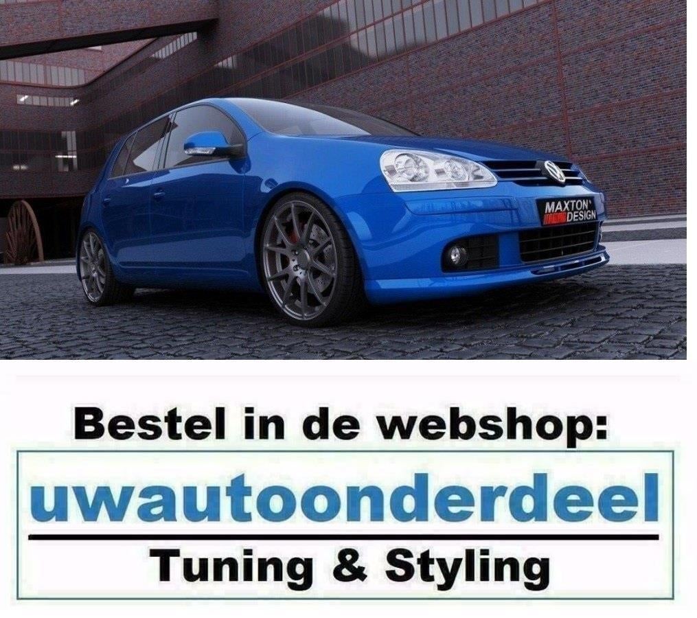 Voorbumper Spoiler Votex Look Geschikt Vooor Vw golf 5, Auto diversen, Tuning en Styling, Verzenden