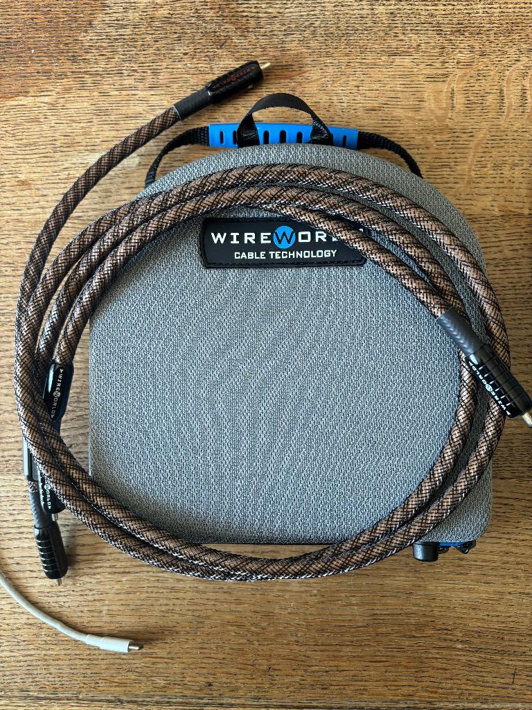 Wireworld Eclipse 8 1M RCA, Ophalen of Verzenden, Nieuw