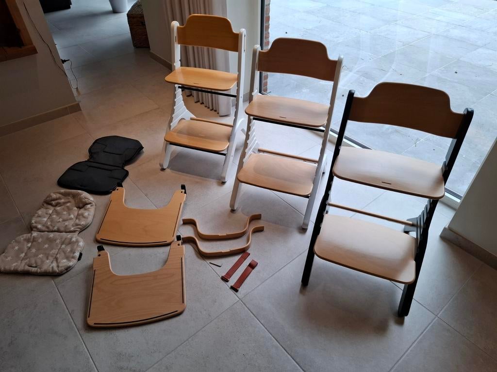 Dapper kinderstoel meegroeistoel, Ophalen, Meegroeistoel