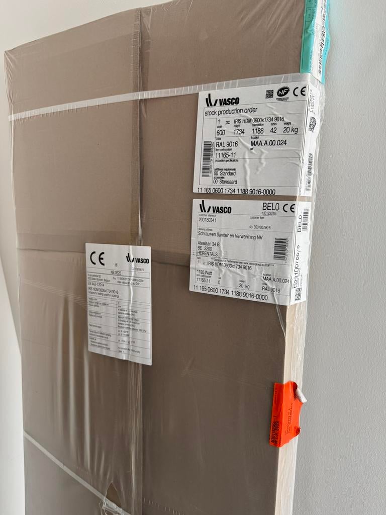 Vasco radiator HDM 600/1734, Bricolage & Construction, Chauffage & Radiateurs, Enlèvement, Neuf, Radiateur