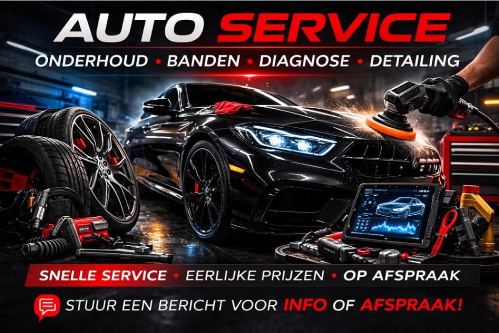 Onderhoud en herstellingen alle merken - avond service, Auto diversen, Autogereedschap, Nieuw, Ophalen