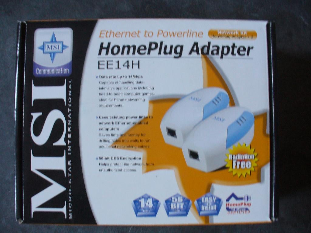home plug adapter  NIEUW, Ophalen
