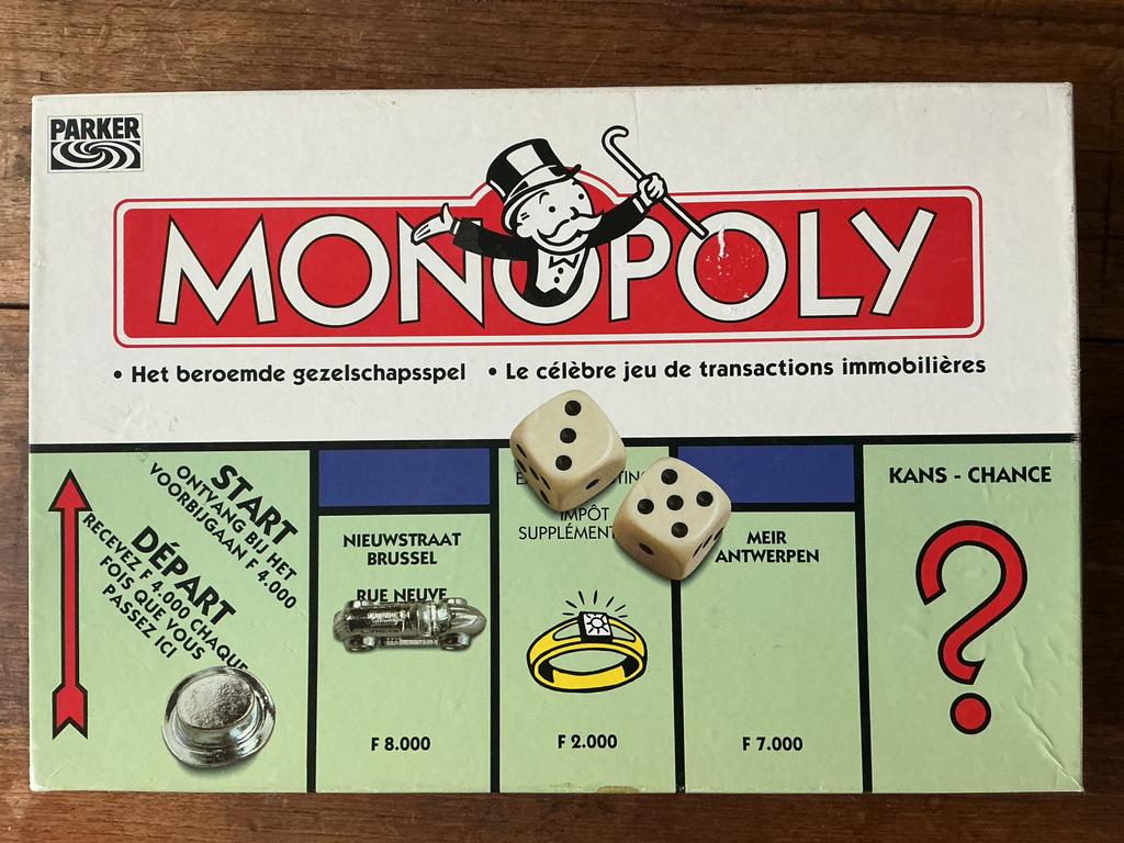 Monopoly Parker, Ophalen, Gebruikt