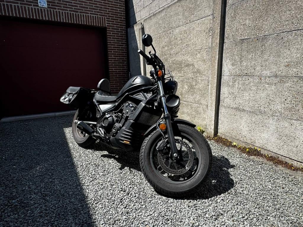 Motor Honda Rebel  500, Motos, Particulier, 500 cm³, Chopper, Échappement sport