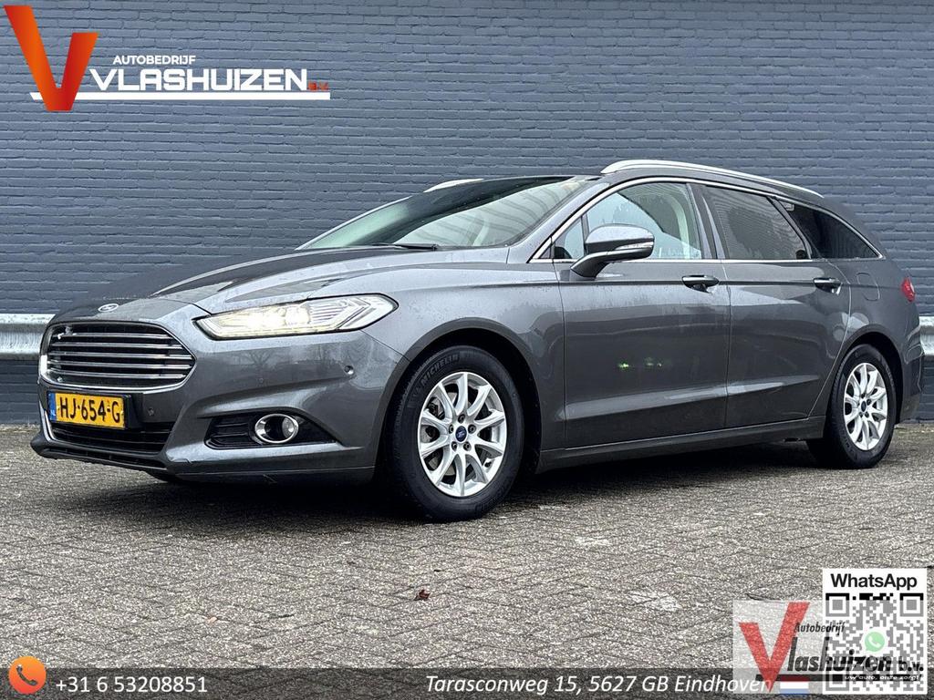Ford Mondeo Wagon 2.0 TDCi Titanium | Pano | Leder | Navi |, Auto's, Mondeo, 109 g/km, Zilver of Grijs, Te koop