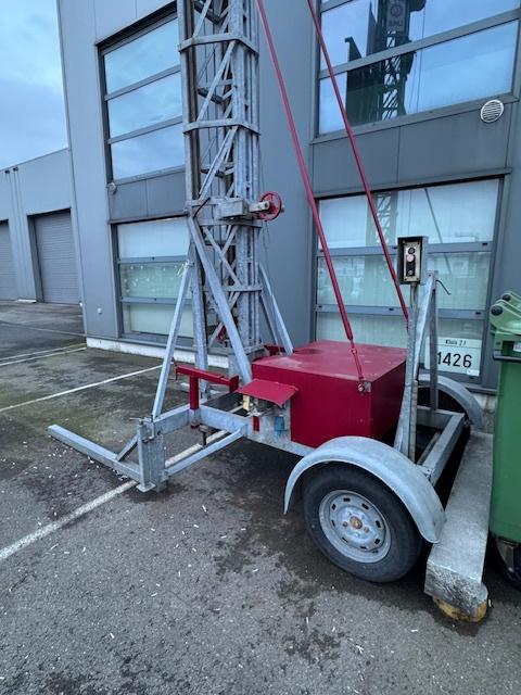 bouwlift te koop, Bricolage & Construction, Enlèvement, Comme neuf, Ascenseur de chantier