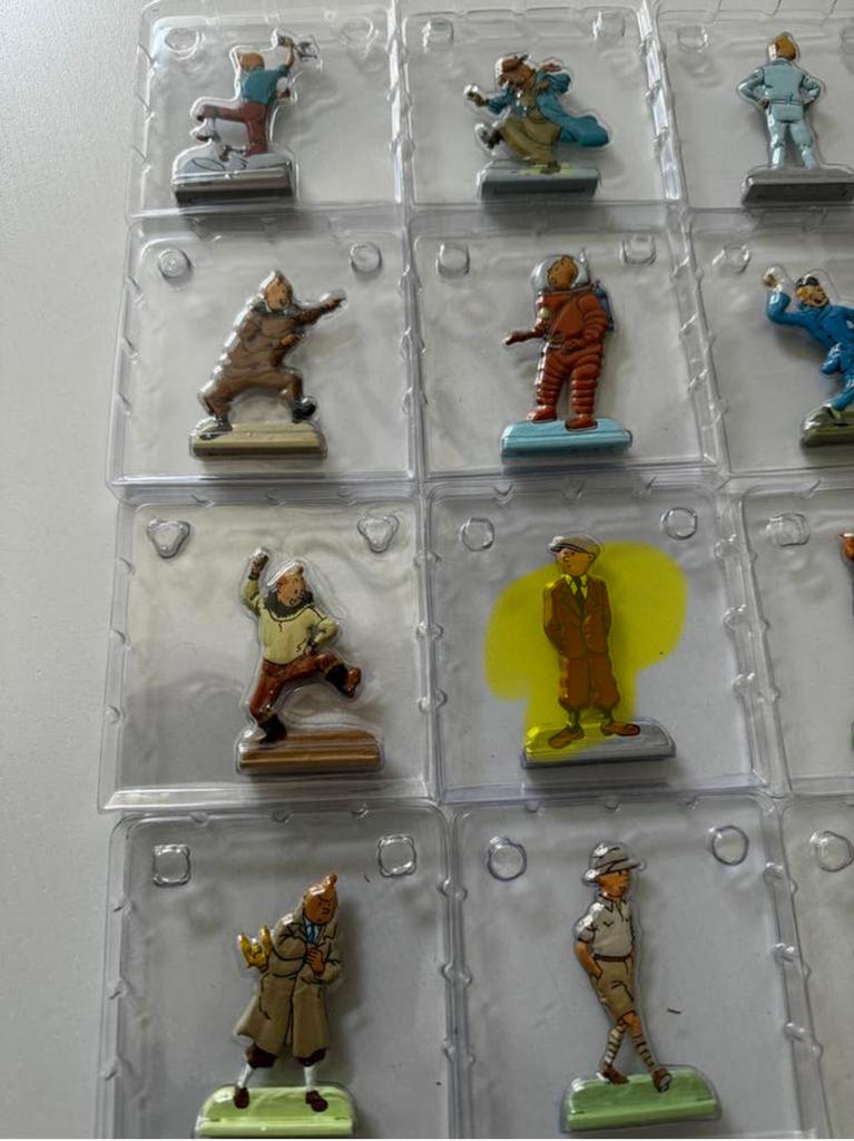 Kuifje tinnen beeldjes. Nieuw in de verpakking, Verzamelen, Ophalen of Verzenden, Kuifje