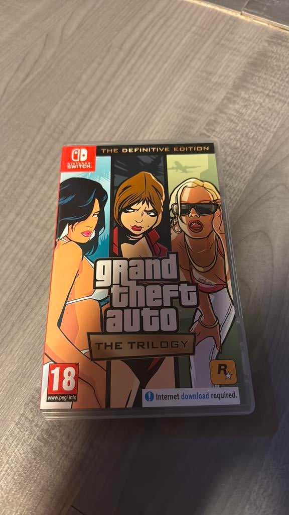 Nintendo Switch GTA, Enlèvement ou Envoi, Comme neuf