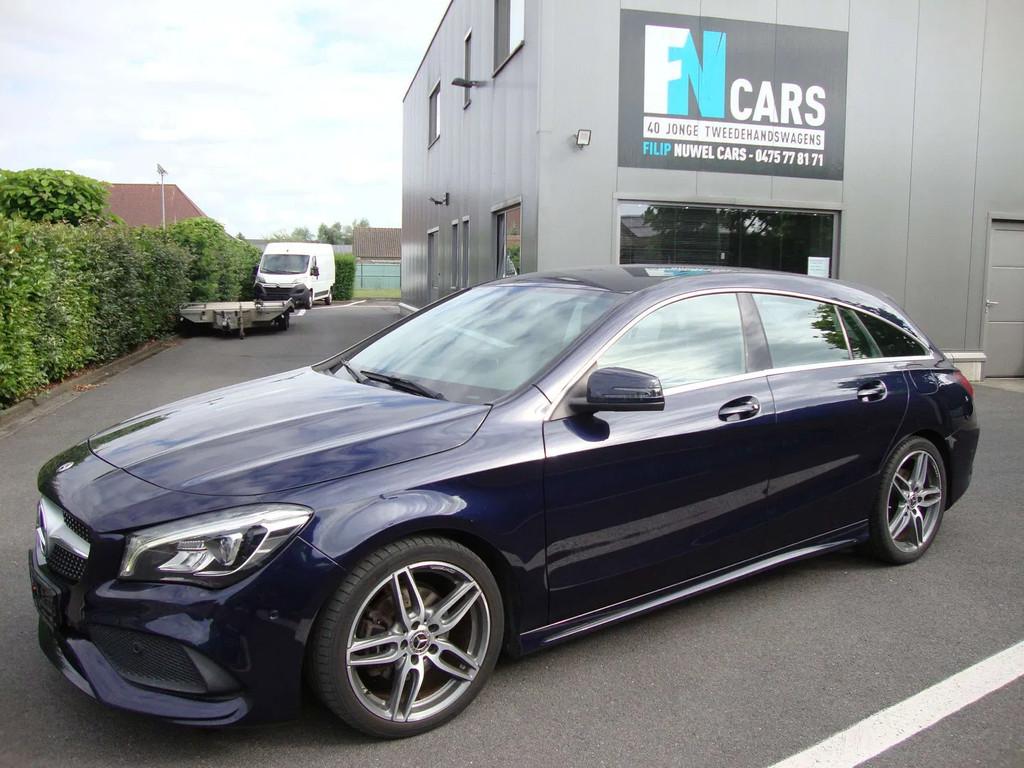 Mercedes-Benz CLA-Klasse 180 benzine, pack AMG, leder, gps,, Auto's, 90 kW, CLA, Gebruikt, 4 cilinders
