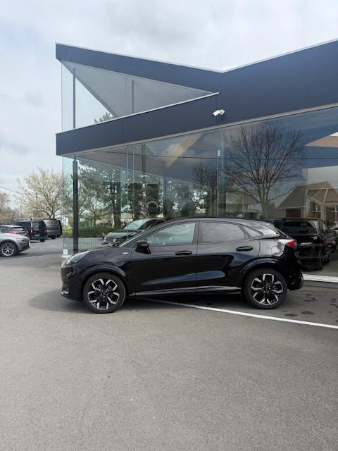 Ford Puma ST-line X ecoboost full option automaat, 114 kW, Puma, Leder en Stof, Zwart