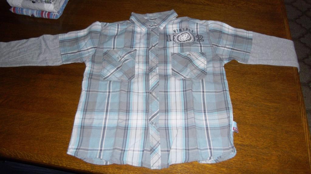 Jongenshemd 122 - 128, Ophalen of Verzenden, Zo goed als nieuw, Jongen, Shirt of Longsleeve