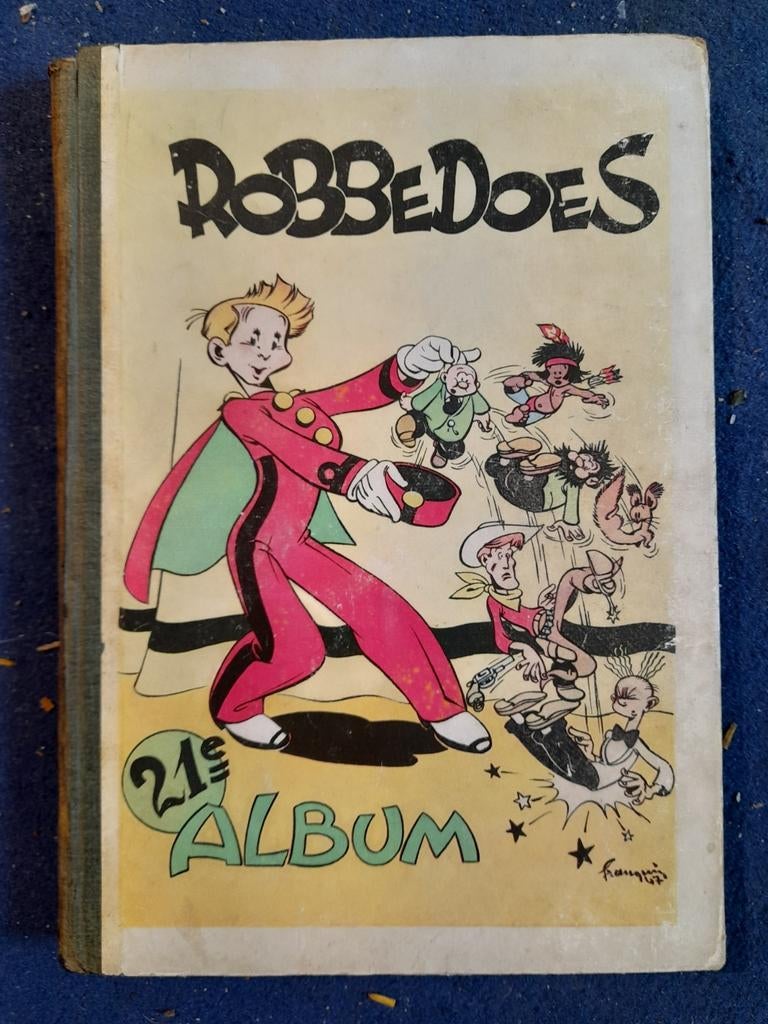 Oude Robbedoes bundeling album 21, Boeken, Stripverhalen, Gelezen, Eén stripboek, Ophalen of Verzenden
