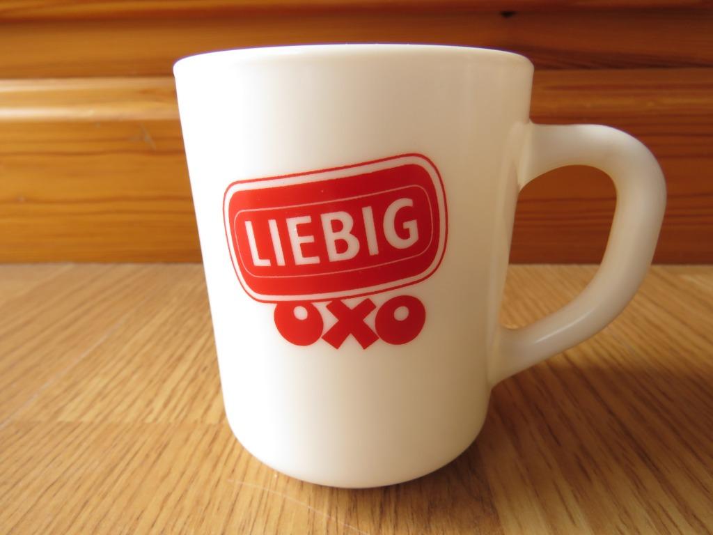 mug tasse Liebig Oxo en arcopal, Ophalen of Verzenden, Zo goed als nieuw, Kop(pen) en/of Schotel(s)