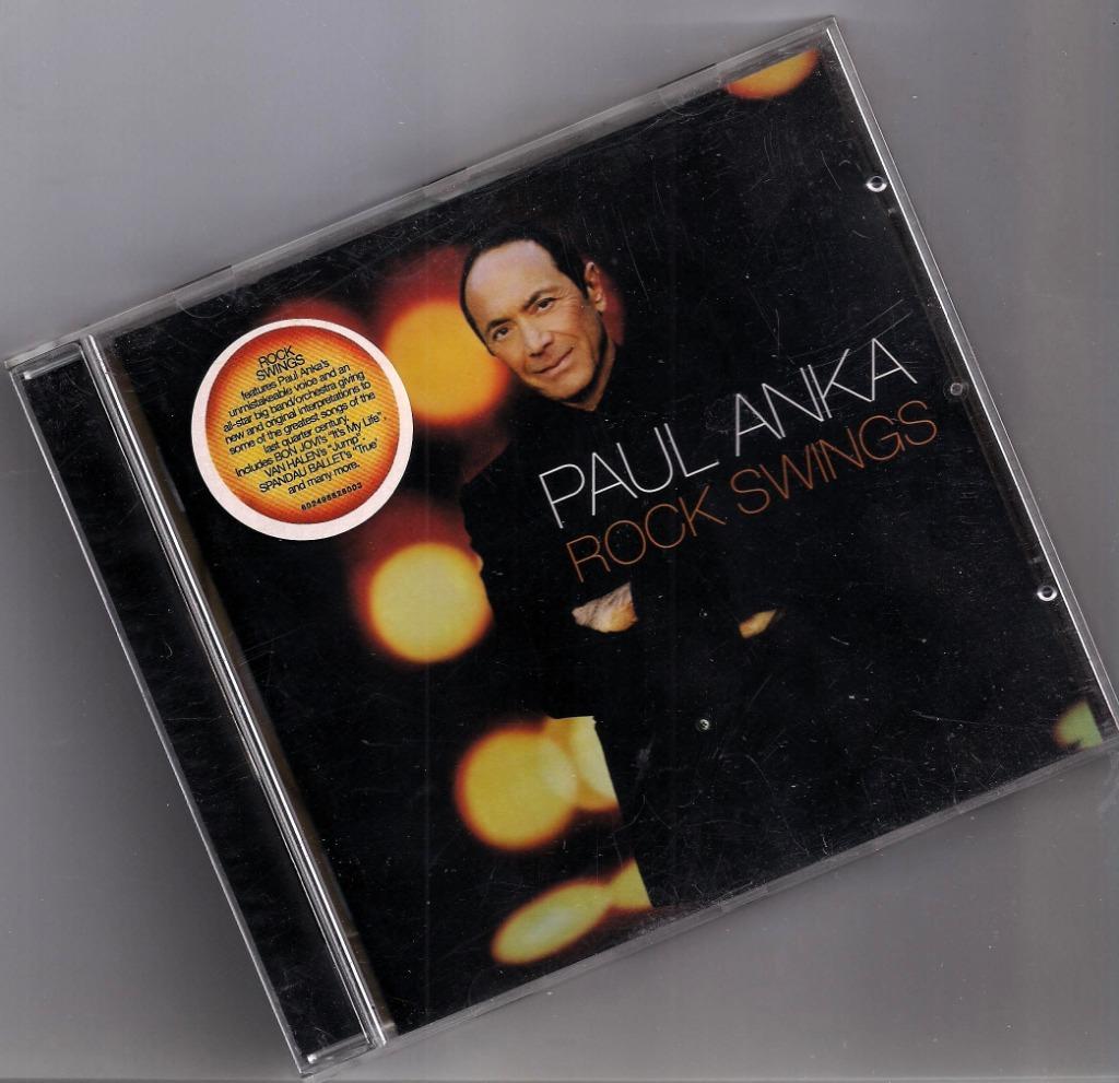 PAUL ANKA Rock Swings CD Verve OASIS NIRVANA, Ophalen of Verzenden, 1980 tot heden, Gebruikt, Jazz