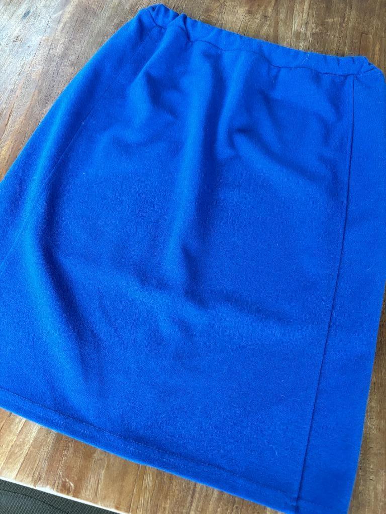 rok vintage maat M, Kleding | Dames, Rokken, Maat 38/40 (M), Blauw, Ophalen of Verzenden, Zo goed als nieuw