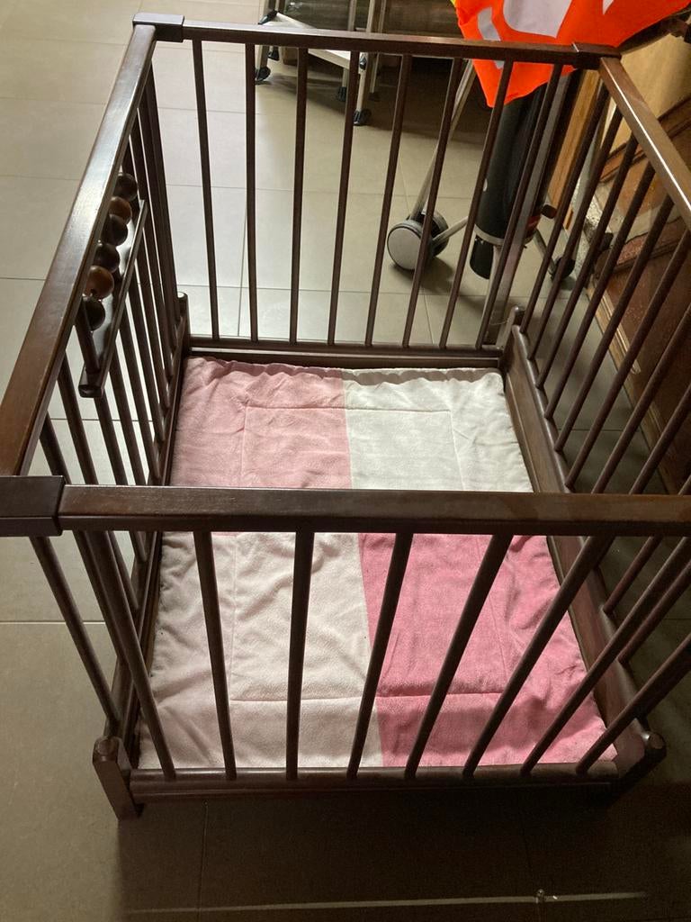 Houten kinderpark niet verstelbaar, Kinderen en Baby's, Ophalen, Zo goed als nieuw