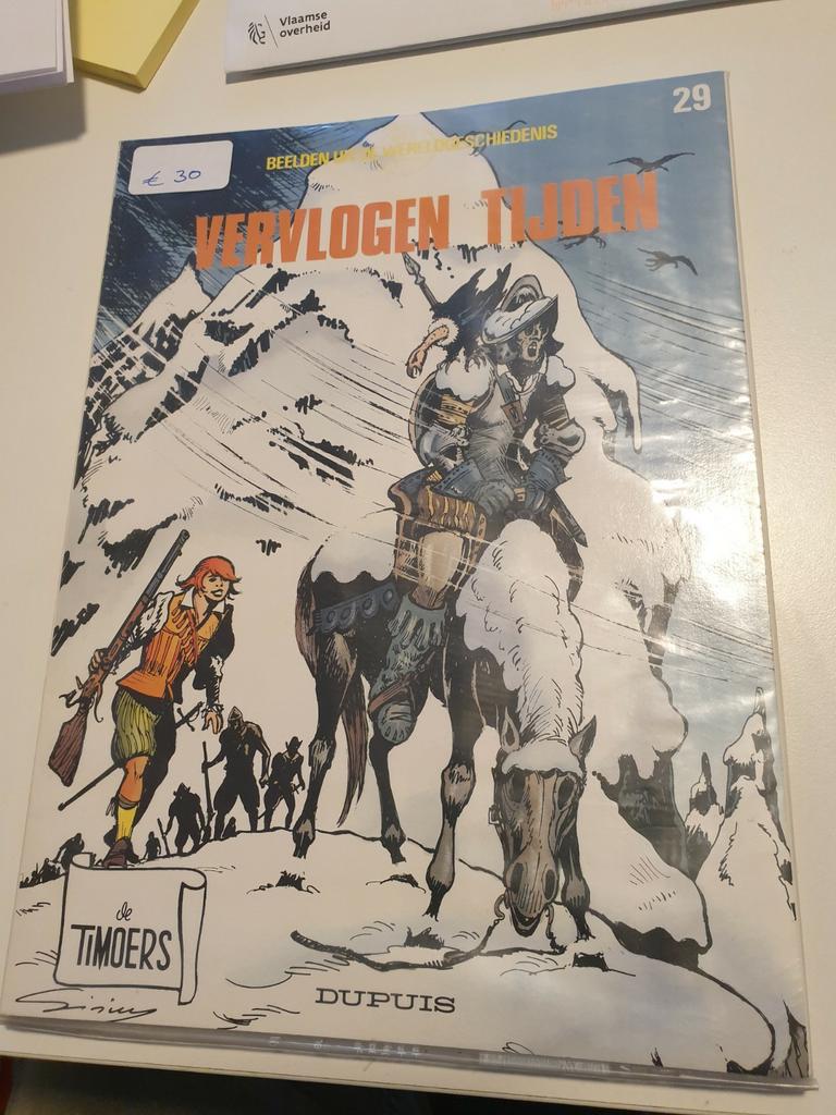 Sirius - TIMOERS nummer 29 Vervlogen tijden.   Zeer zeldzaam, Boeken, Stripverhalen, Ophalen of Verzenden, Zo goed als nieuw, Sirius